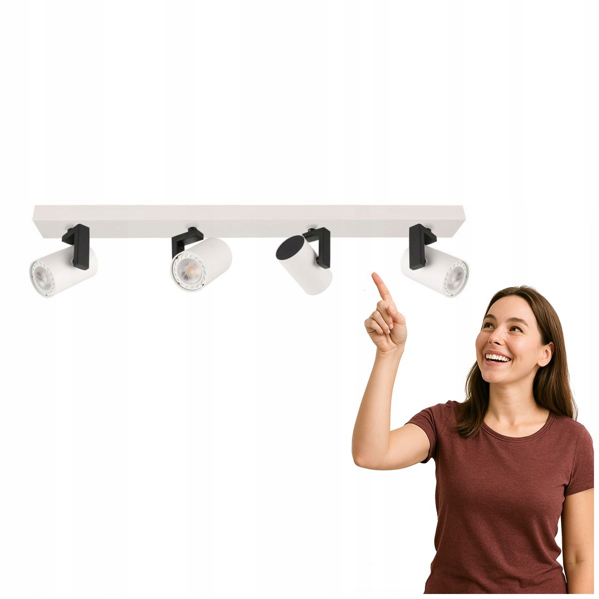 Spotová reflektorová lampa Mola SPL-2846-4 Wh Italux