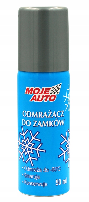 

Odmrażacz do zamków Moje Auto 50 ml
