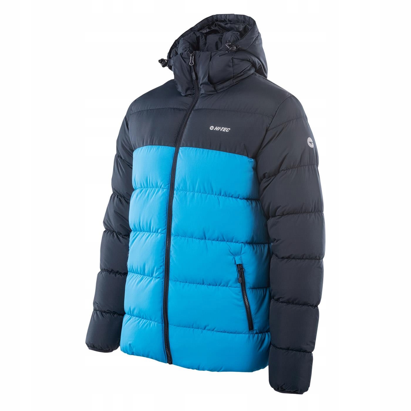 Hi-tec Kurtka Puchowa Pikowana Niebieska Gruba Ciepła Safi II r.XL
