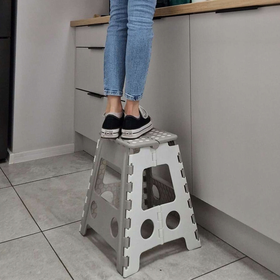 STOŁEK TABORET SKŁADANY ANTYPOŚLIZGOWY WYSOKI 39CM Kod producenta KX4404