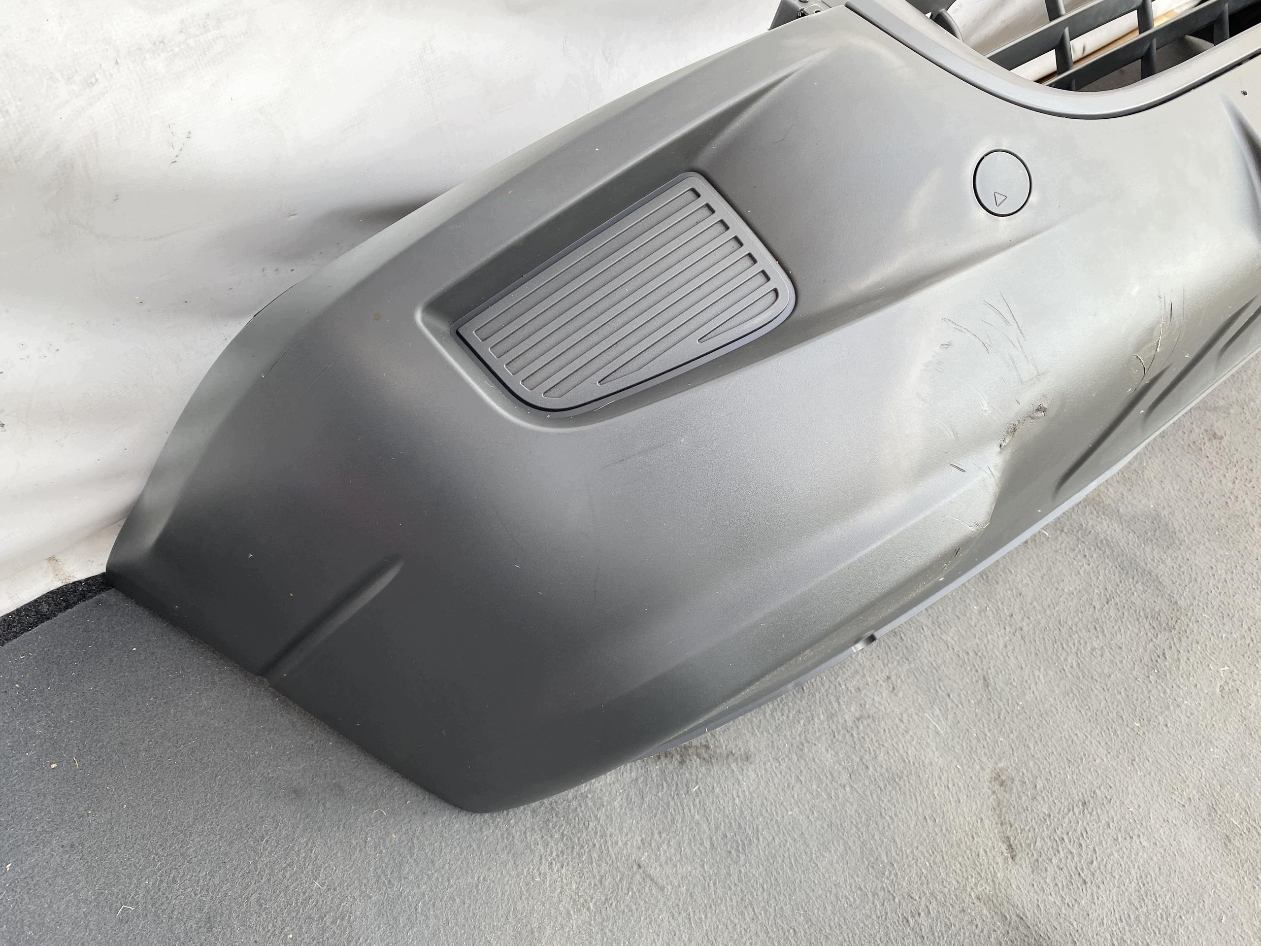 VW CRAFTER 06- front bumper front grey 2E0807103 original DEMONTAZ