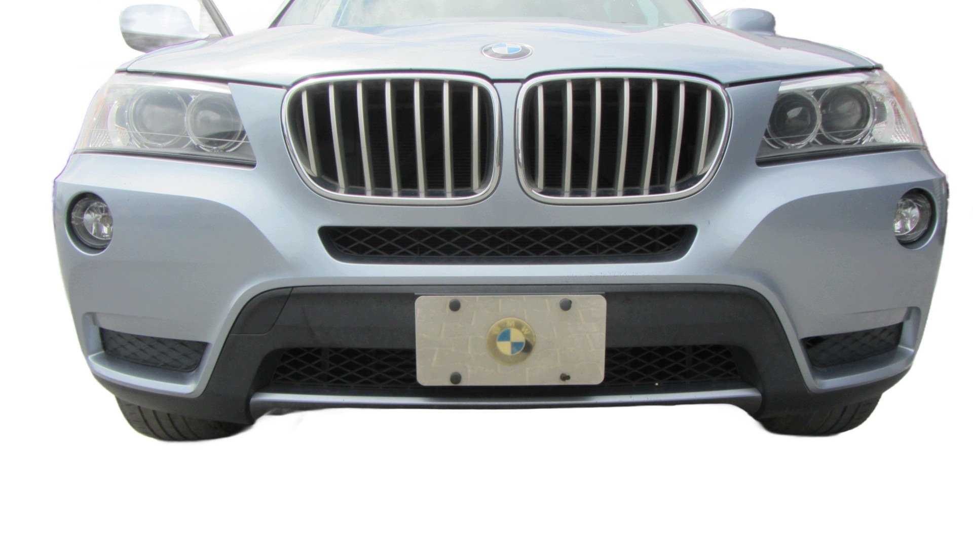 BMW X3 F25 bumper BLUE WATER 896 front front before LIFT without PDC 7210451