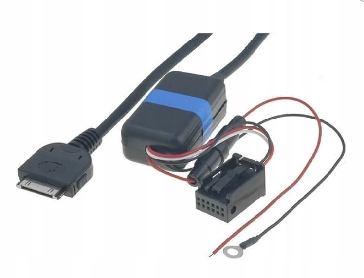 Interfejs AUX IN do BMW Quadlock 12-pin -> iPod