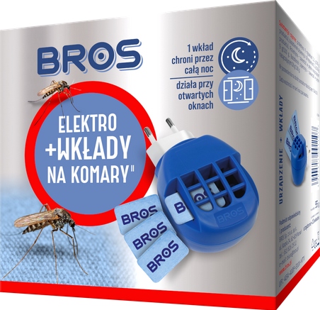 

Bros Bros elektro 10 wkładów na komary