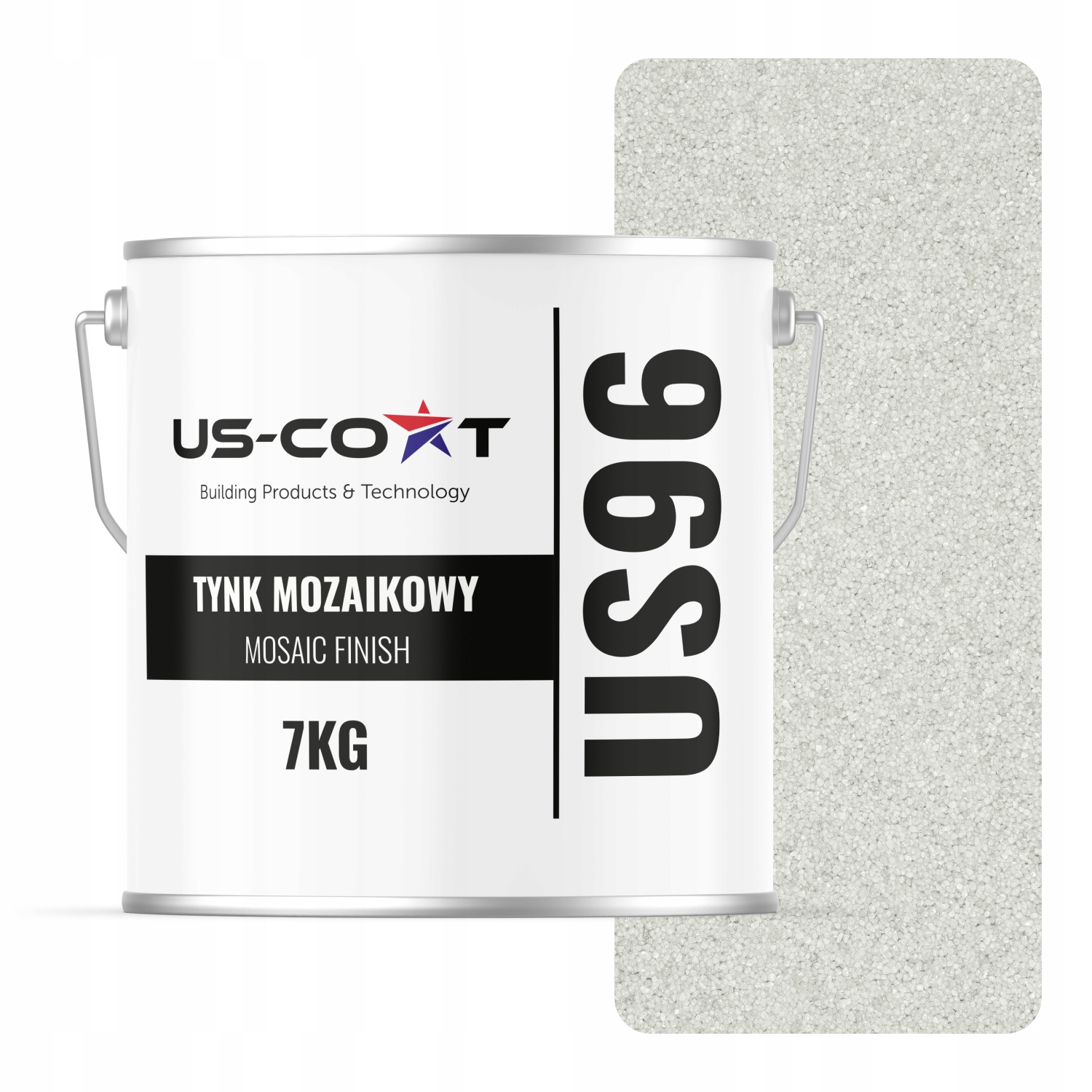 Mozaiková Omítka Mozaika 7 Kg Bílá M01 Ozdobná Pryskyřičná Fasáda Premium