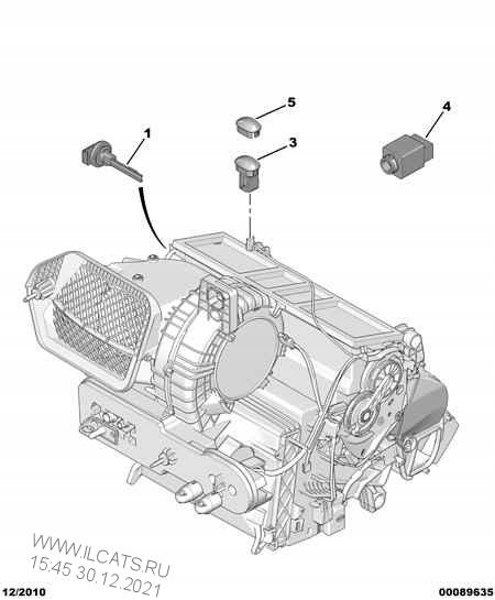 CZUJNIK TEMPERATURY KABINY C5 407 6445VC ORYGINAL Parts manufacturer Peugeot original OE