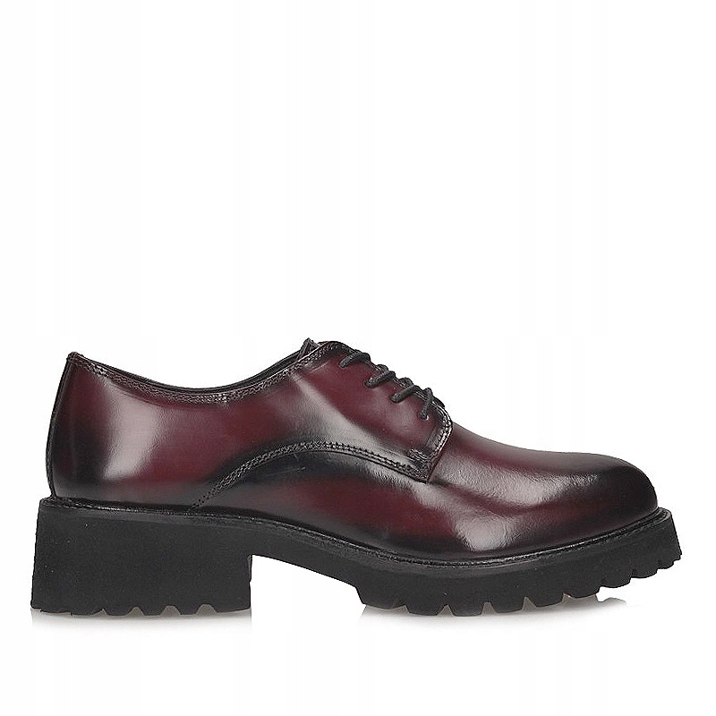 Dámské kožené polobotky Jorge Oliveira 842 bordové vel. 40