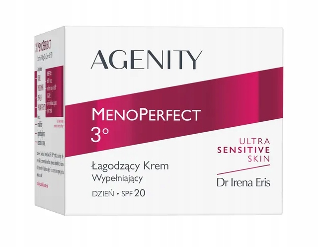Agenity Menoperfect 3° Krem wypełniający łagodzący na dzień SPF20 50ml