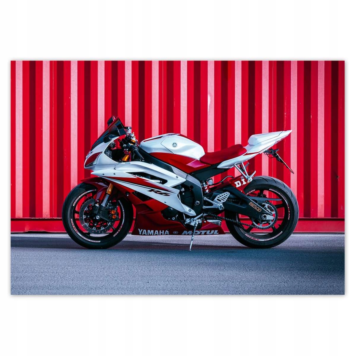 Fototapety 312x219 Bílo-červená Yamaha