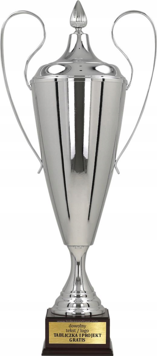 Celý kovový velký pohár Premium 76 cm gravírování Bonus