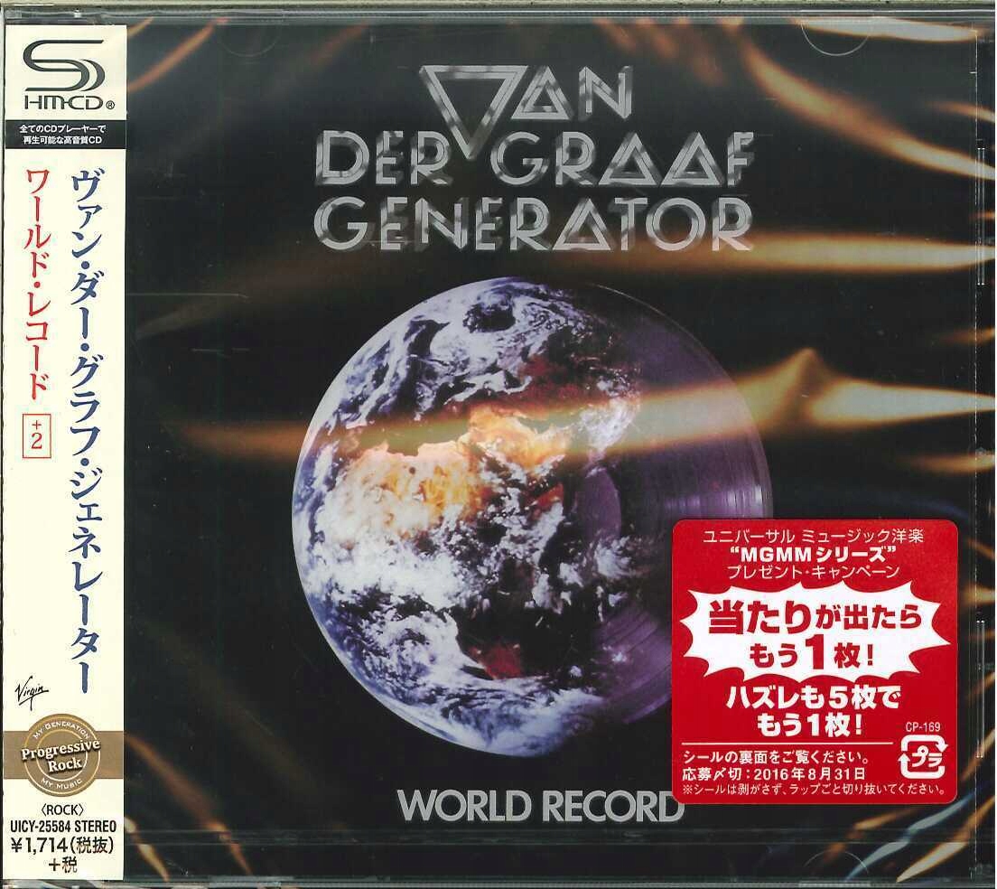 Van Der Graaf Generator world record SHMCD JAPAN 12389660728 Sklepy