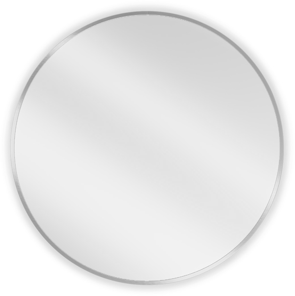 Mexen Loft Koupelnové Zrcadlo kulaté 70 cm Rám Inox