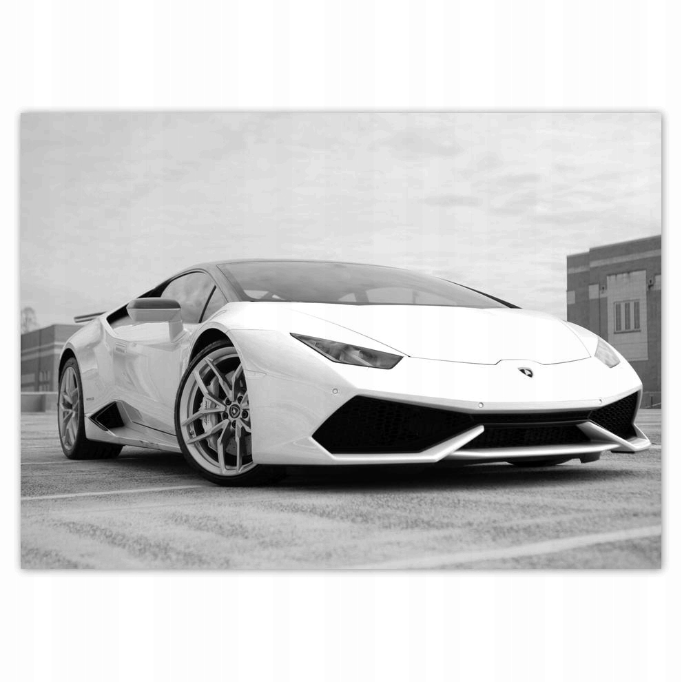 

Plakat 70x50 Ferrari White