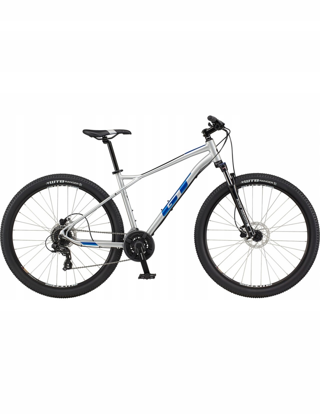 MTB bicykel GT Aggressor Expert rám 15 palcov koleso 29 &quot; strieborná