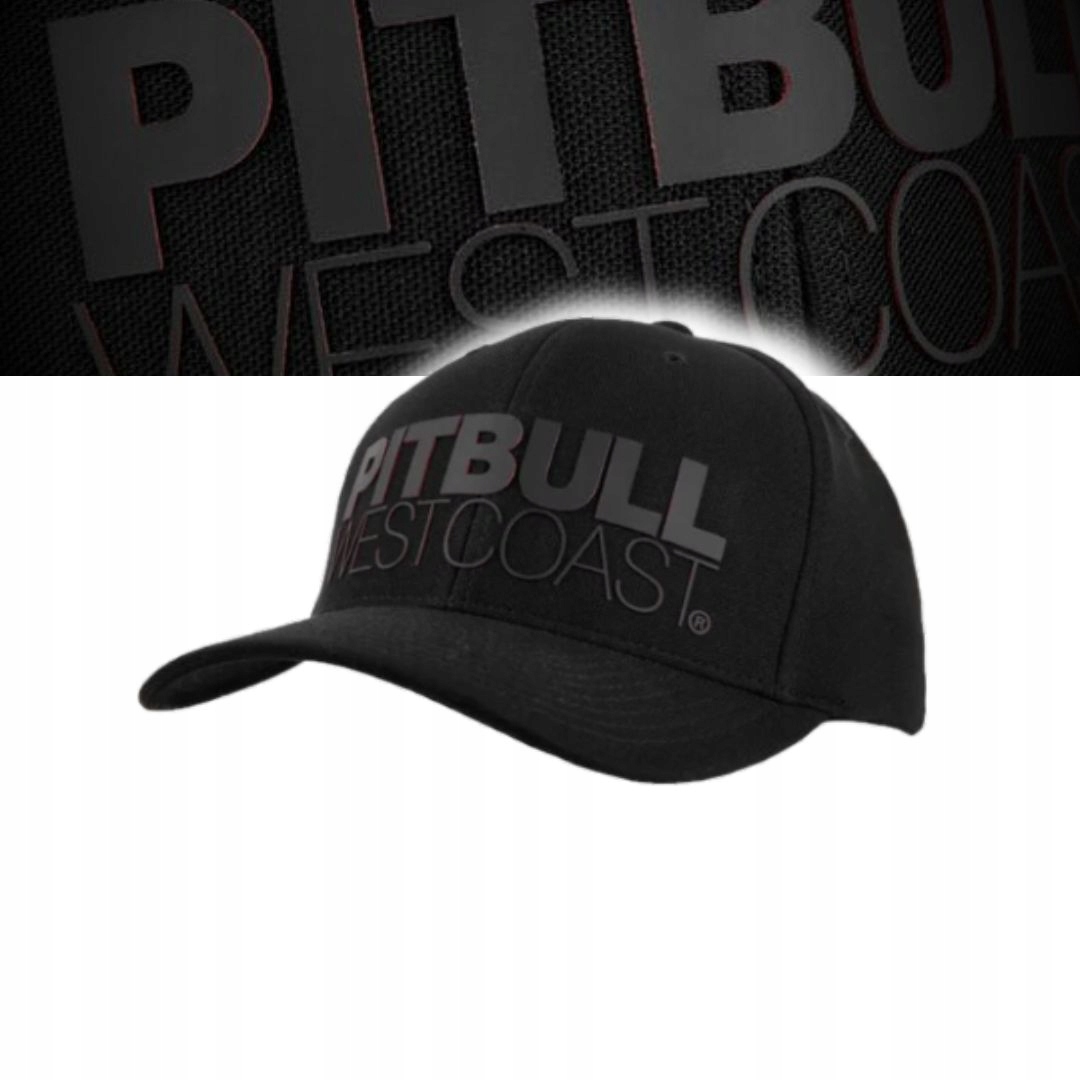 Pitbull Kšiltovka Snapback Seascape Černá/červený Potisk
