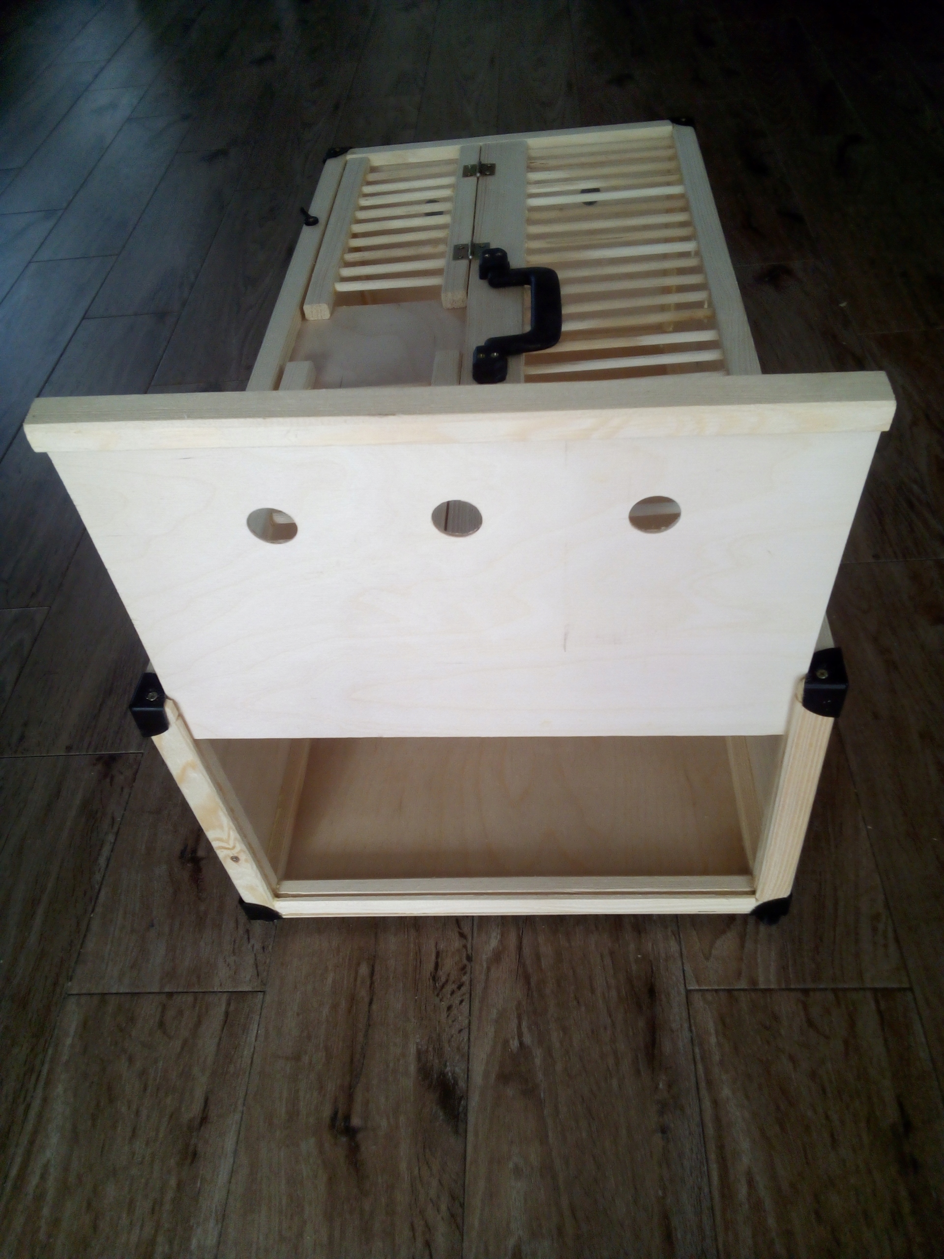 Přepravní koš s bočním otevíráním 80*40*26 vysoký