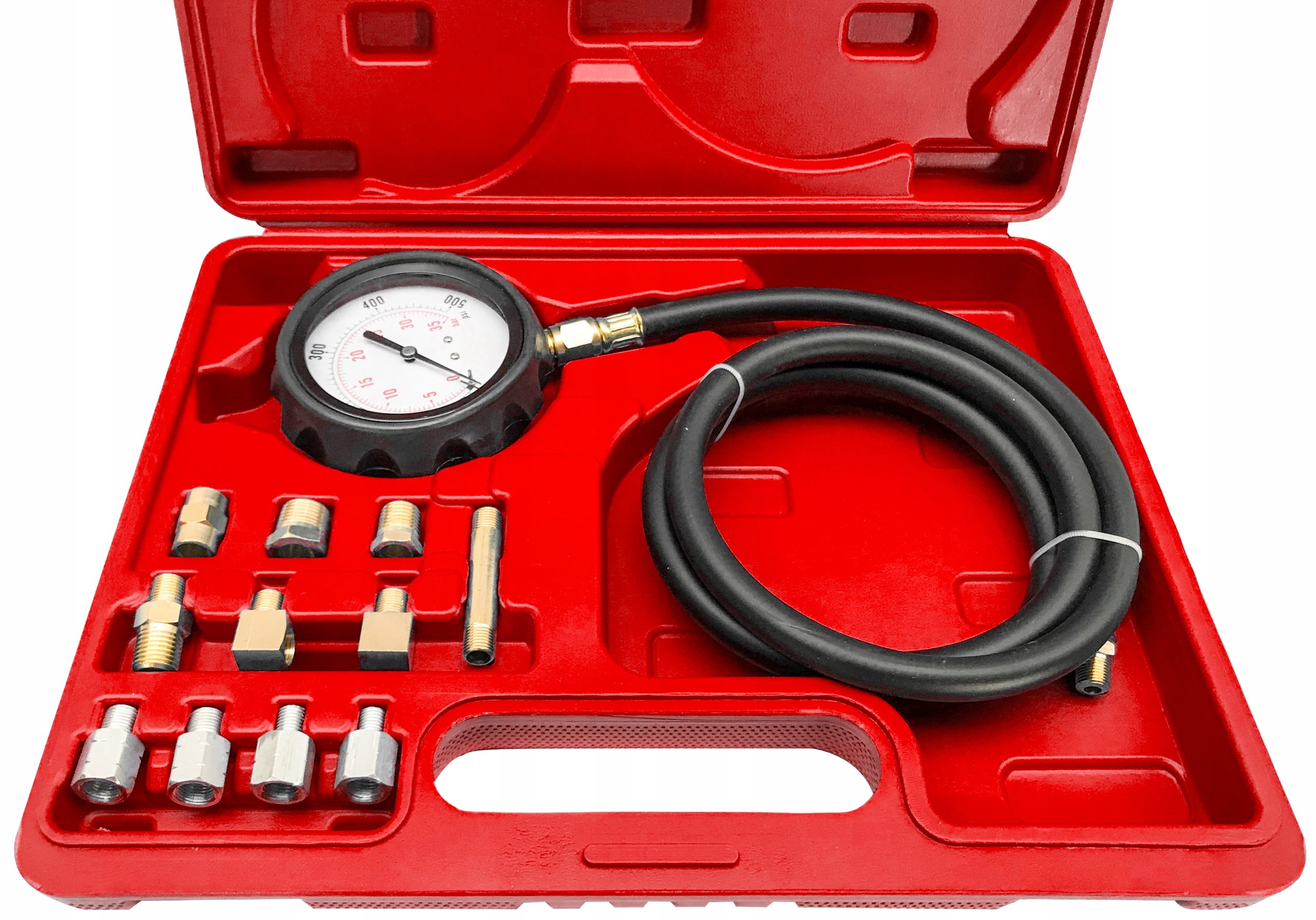 TESTER MIERNIK CIŚNIENIA OLEJU KOMPRESJI WTRYSKU SILNIKU DIESEL BENZYNA 12e Marka Verke