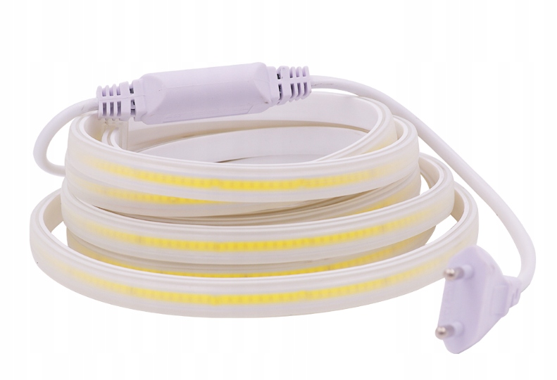 Zestaw Taśmy wodoodporna Led Dioda Cob 288 230V 25m Neutralna