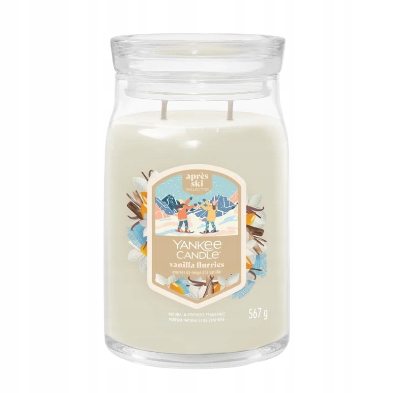 Vonná svíčka sójová Vanilla Flurries Yankee Candle 1 ks