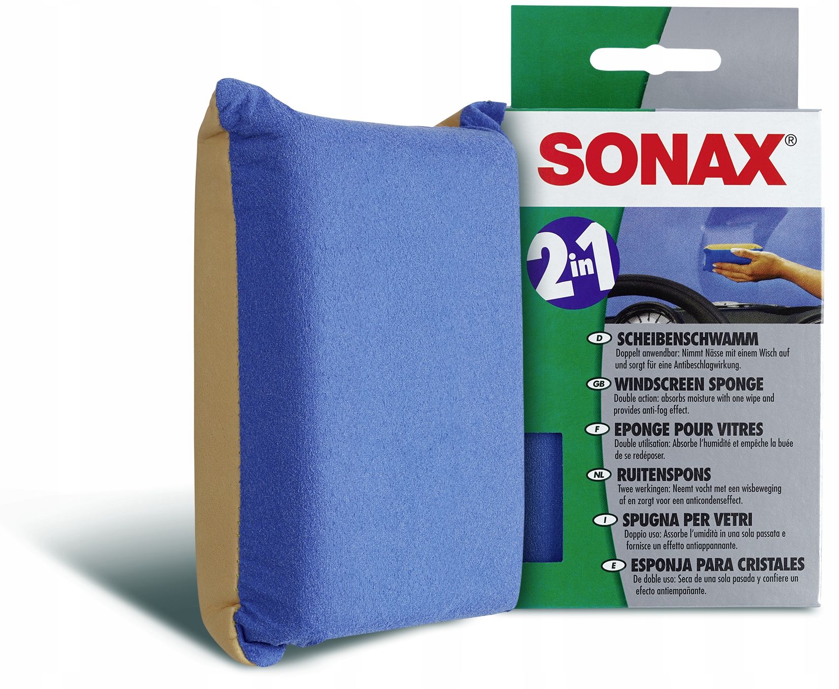 

Sonax Gabka Do Szyb 2W1 SC-S417100