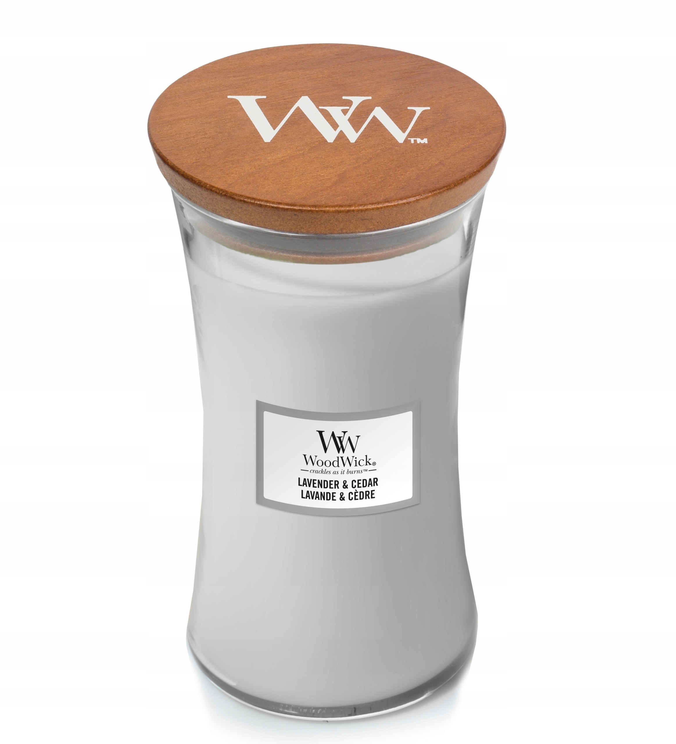 Woodwick Levandule a cedr 610 g