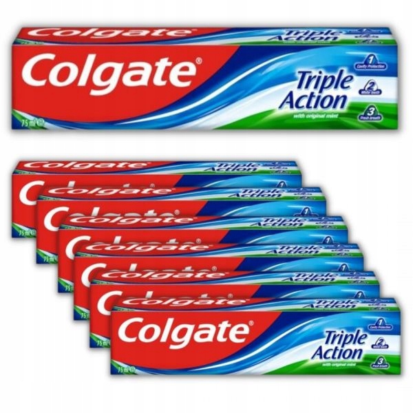 

Pasta do zębów Colgate Triple Action 75 ml Pakiet