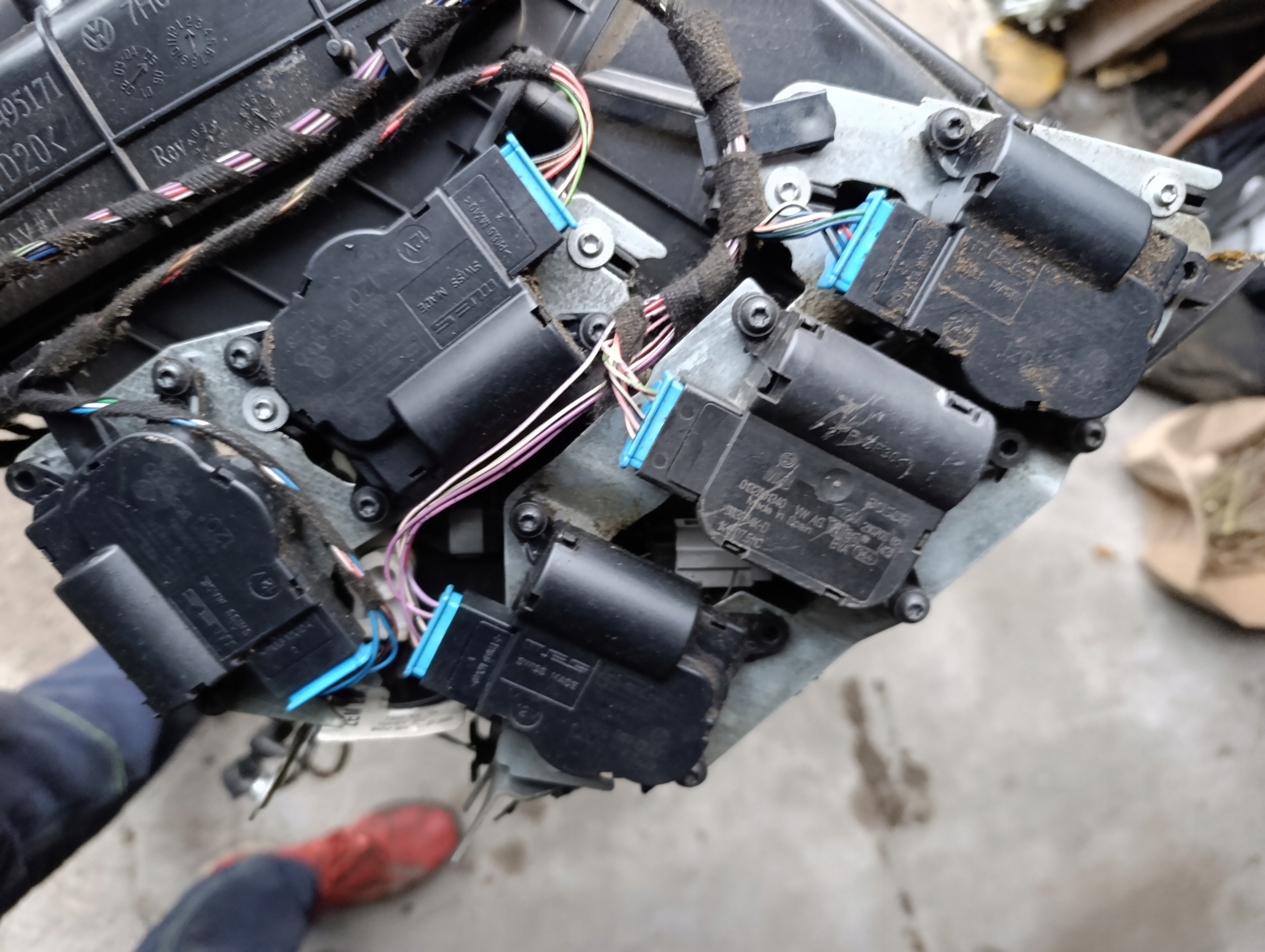 VW T5 2.5 TDI heater CLIMATRONIC/KLIMATRONIK