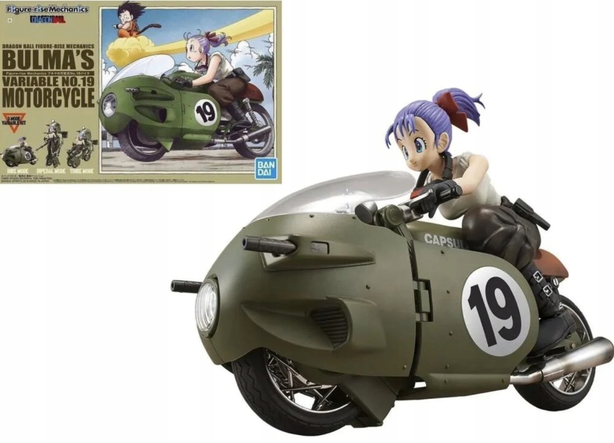 Dragon Ball Model Kit Bulma's Variable No. 19 Motocykl