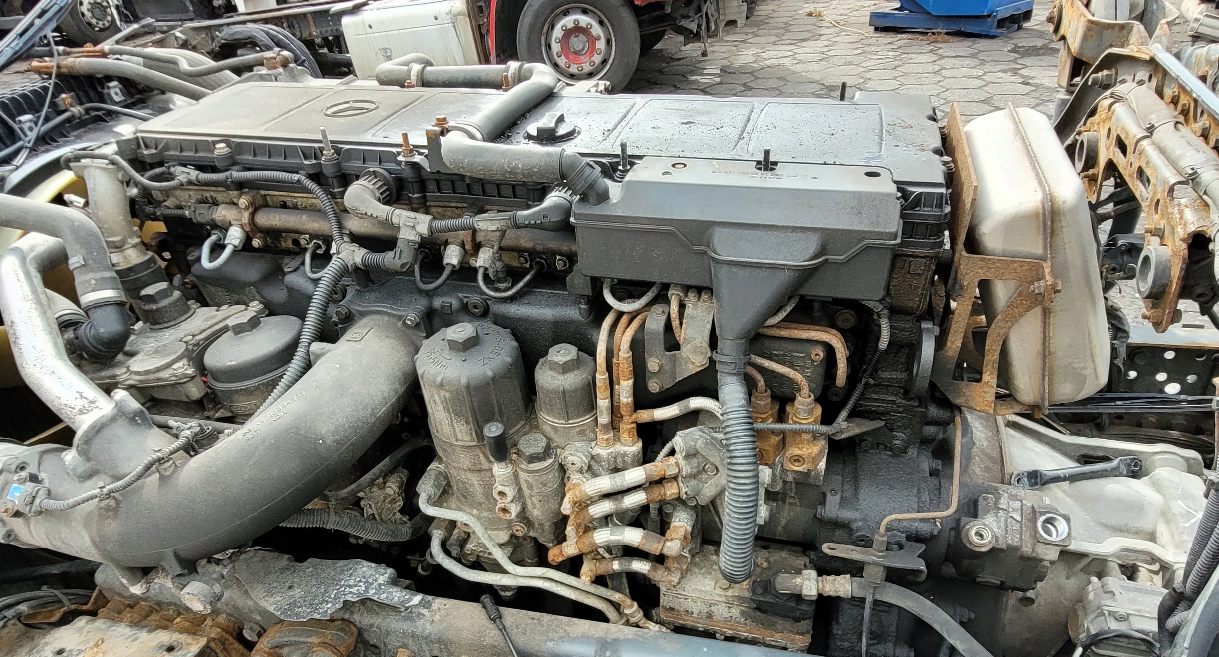 KOMPLETNY SILNIK MERCEDES ACTROS 450 KM EURO 5