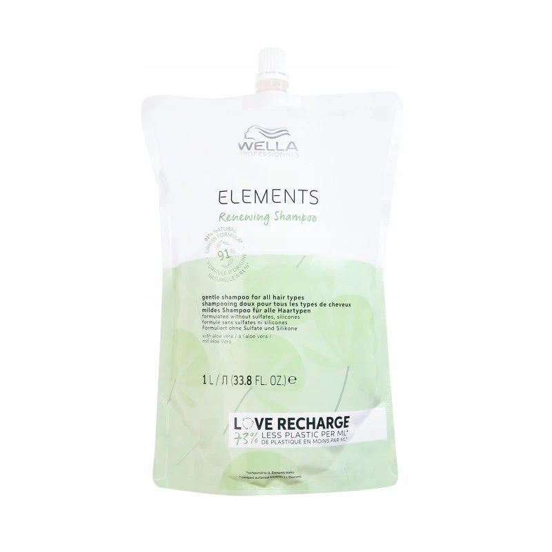 Wella Professionals Elements Renewing Refill Šampon vyhlazující 1000 ml