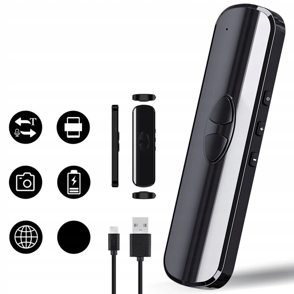 Muama Pro Tłumacz Głosowy 137 Języków Natychmiastowy Bez Internetu