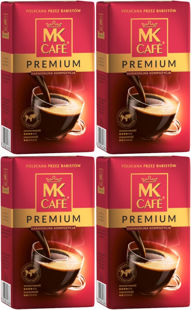 Mk Cafe Premium 500g kawa mielona x4