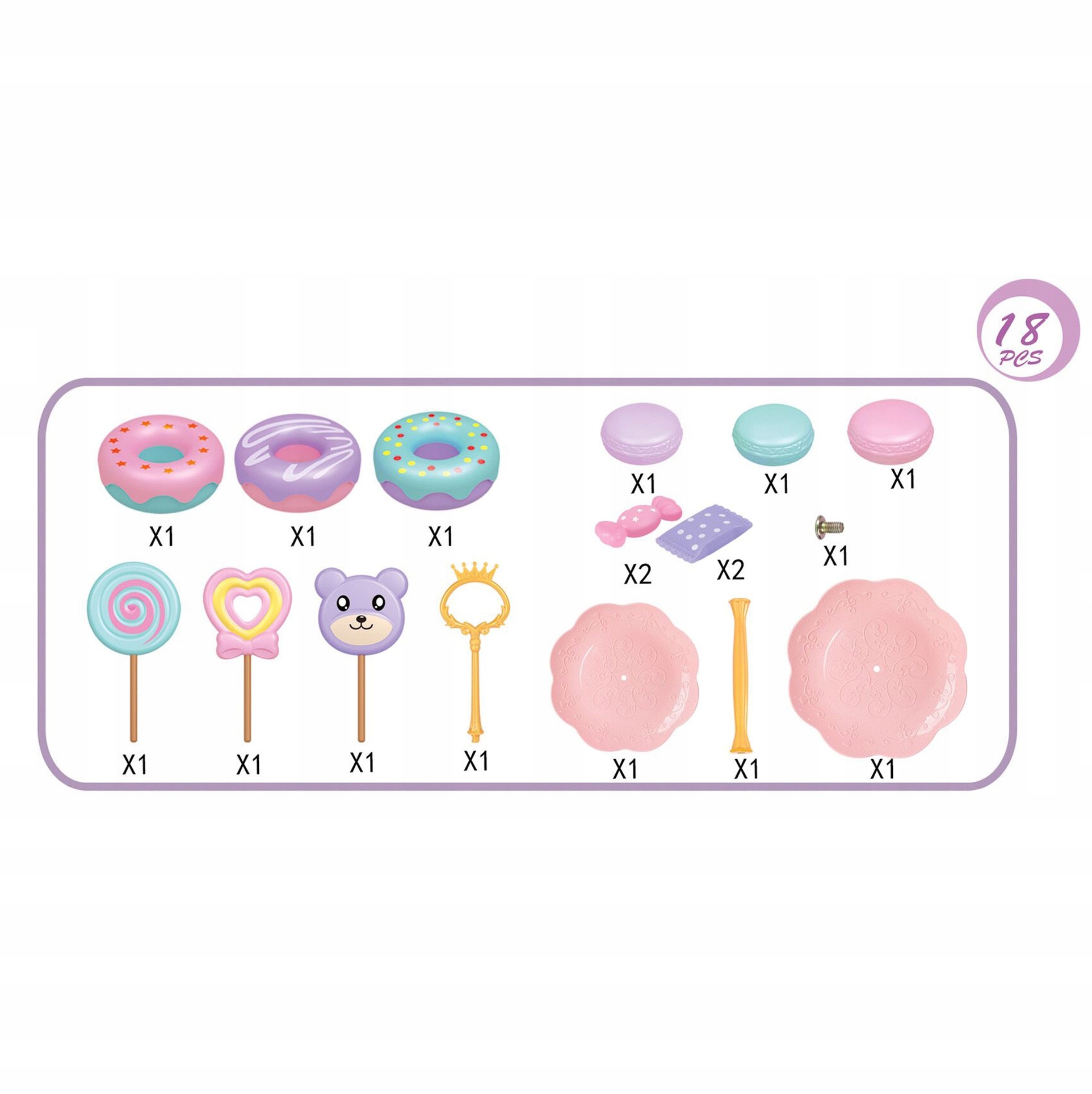 PATERA STOJAK NA BABECZKI CUKIERNIA CIASTA WOOPIE Marka Woopie