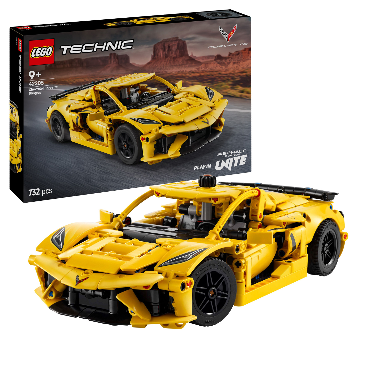 Lego Technic 42205 Chevrolet Corvette Stingray