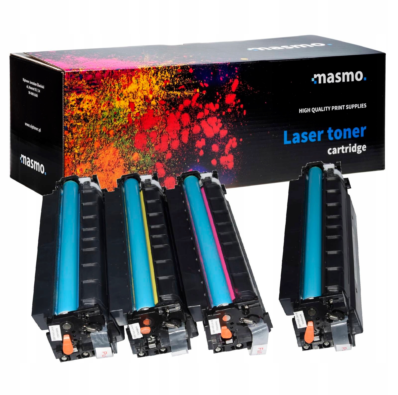 4x Toner Pro Hp 410X M452dn M452dw M477fdn M477fdw