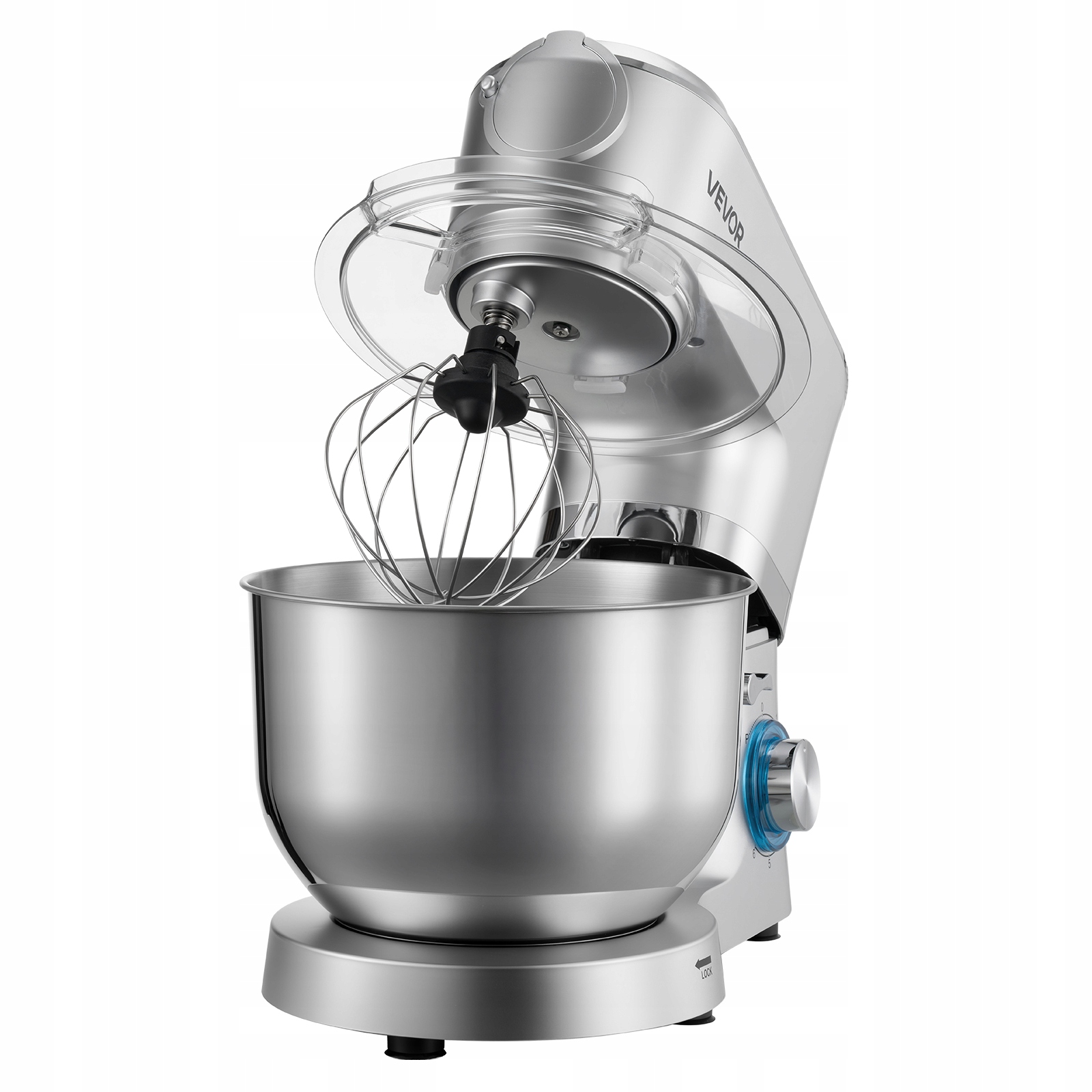 Multifunkční Elektrický Kuchyňský Robot Vevor 1500W 6L Ocelový, Silný