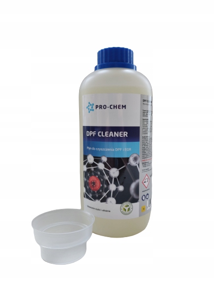 DPF CLEANER Płyn do czyszczenia DPF zaworów EGR 1L Rodzaj czyszczenie filtrów DPF/FAP