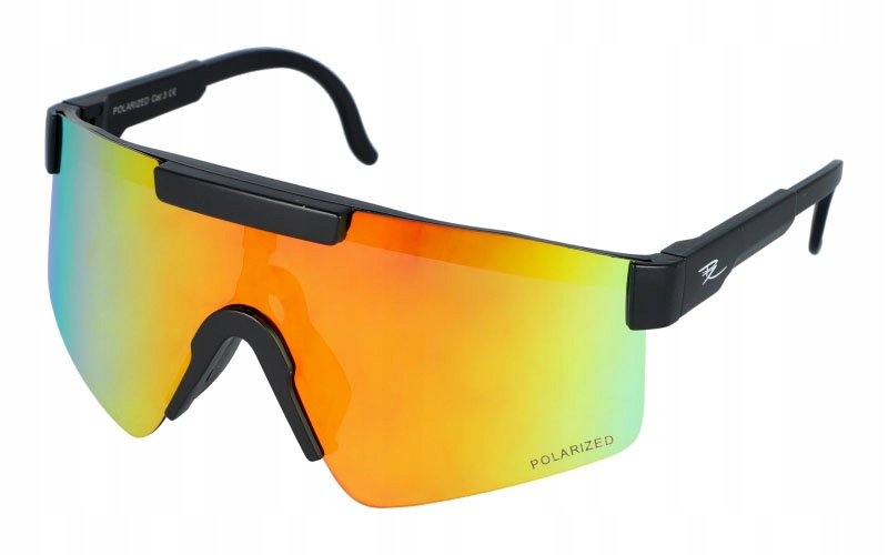 Sportowe okulary przeciwsłoneczne polaryzacyjne PolarZone PZ459-8 Czarny