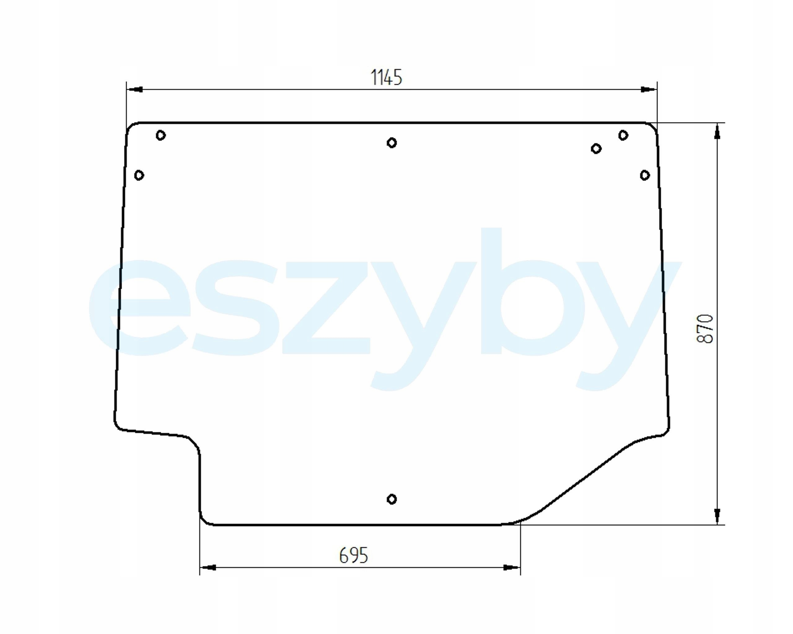 Landini Blizzard 50 60 65 75 85 95 zadní