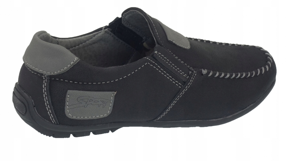 CHŁOPIĘCE PÓŁBUTY BUTY MOKASYNY LACZKI BS17-2 *34 Płeć chłopcy