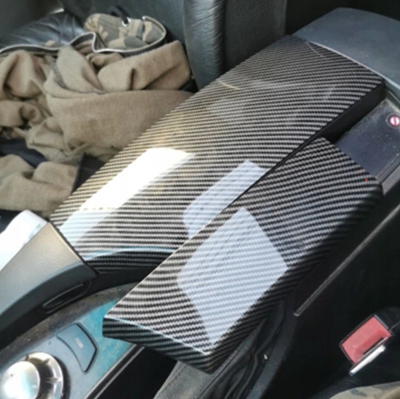 BMW E60 E61 pokrywa na podłokietnik CARBON Producent części Inny