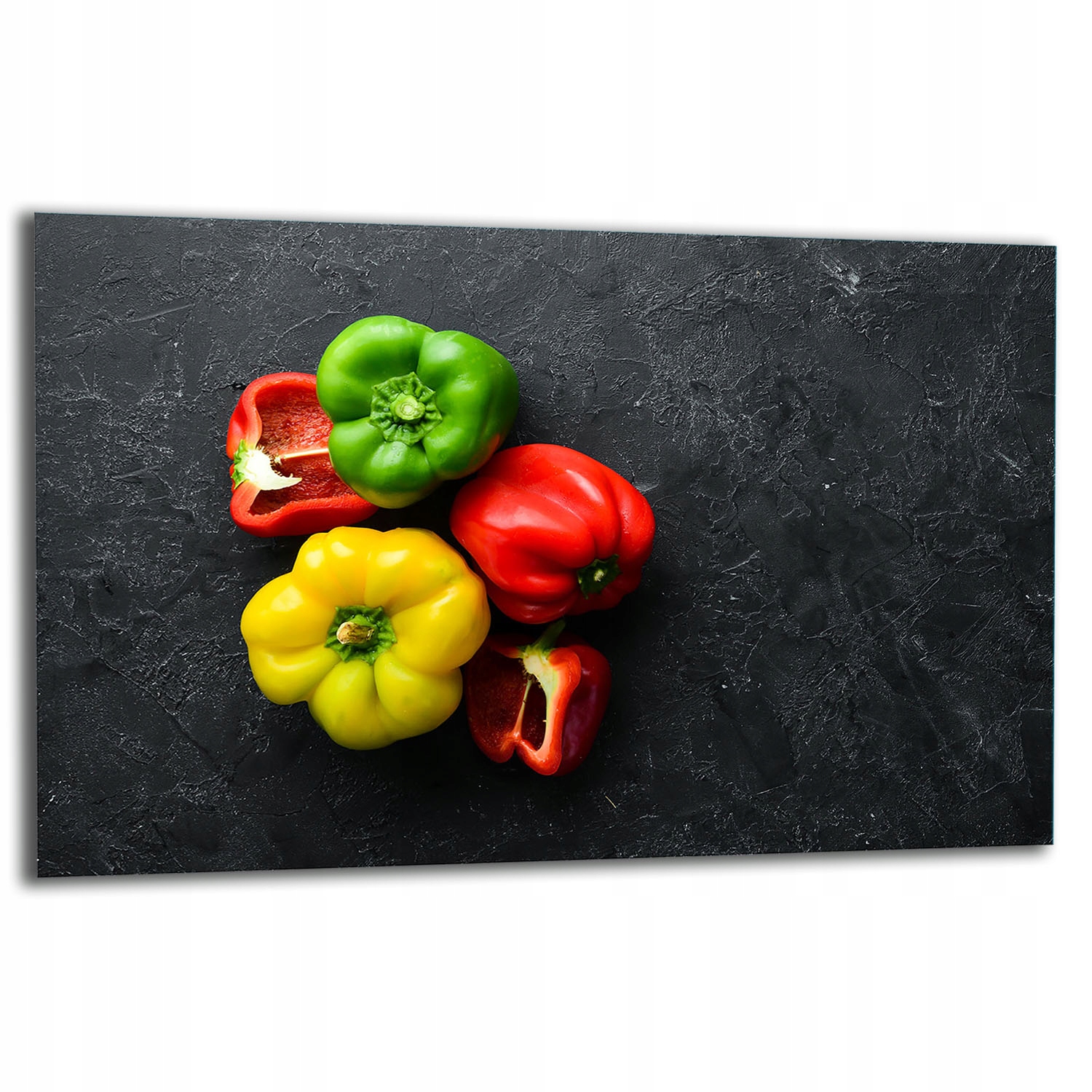7v1 Skleněná Ochranná Deska Na Sporák 80x52 Paprika