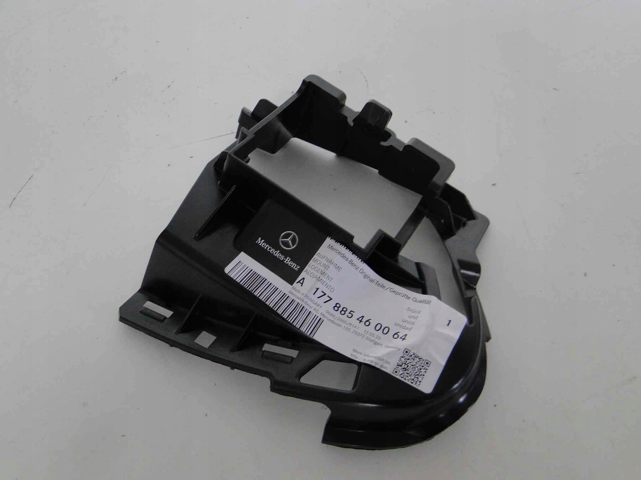 MERCEDES A KLASA W177 177 UCHWYT RADARU PRZEDNIEGO Strona zabudowy przód