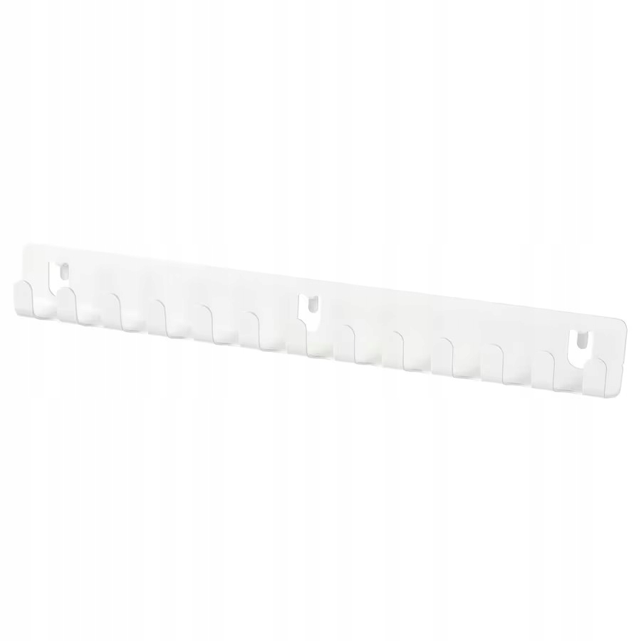 IKEA SKADIS Wieszak z haczykami 28 cm biały