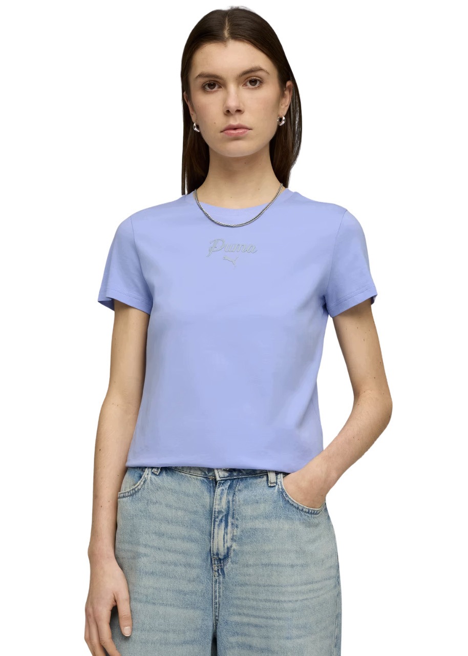 Koszulka Damska Puma T-shirt Sportowa z Krótkim Rękawem roz. S
