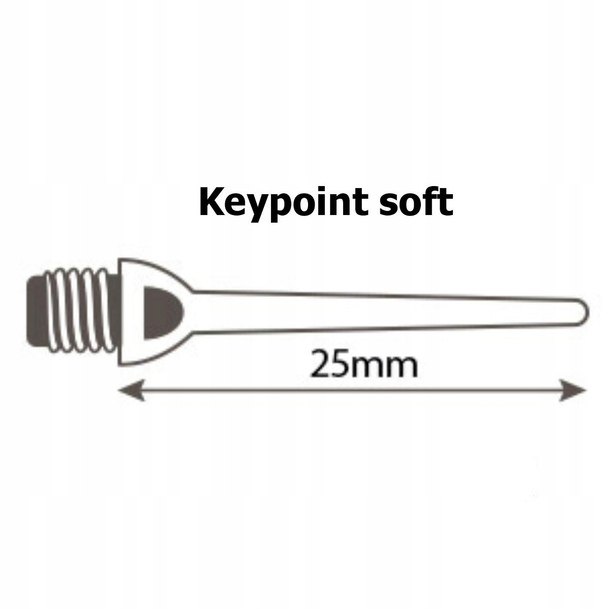 Końcówki Groty do Rzutek Lotek MASTER Keypoint soft 2BA Producent Master