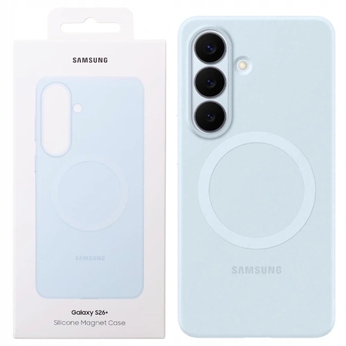 Originální Pouzdro Pro Samsung Galaxy S26+ Plus Silicone Magnet Case, Modré