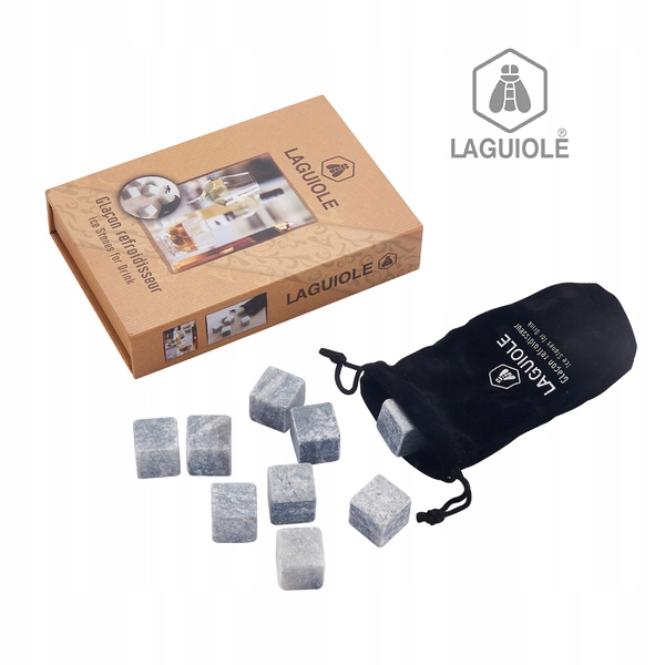 

Kamienie do whisky x9 chłodząc Laguiole