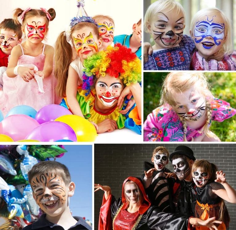 ZESTAW DO MAKIJAŻU DLA DZIECI KREDKI - 36 KOLORÓW Marka inna