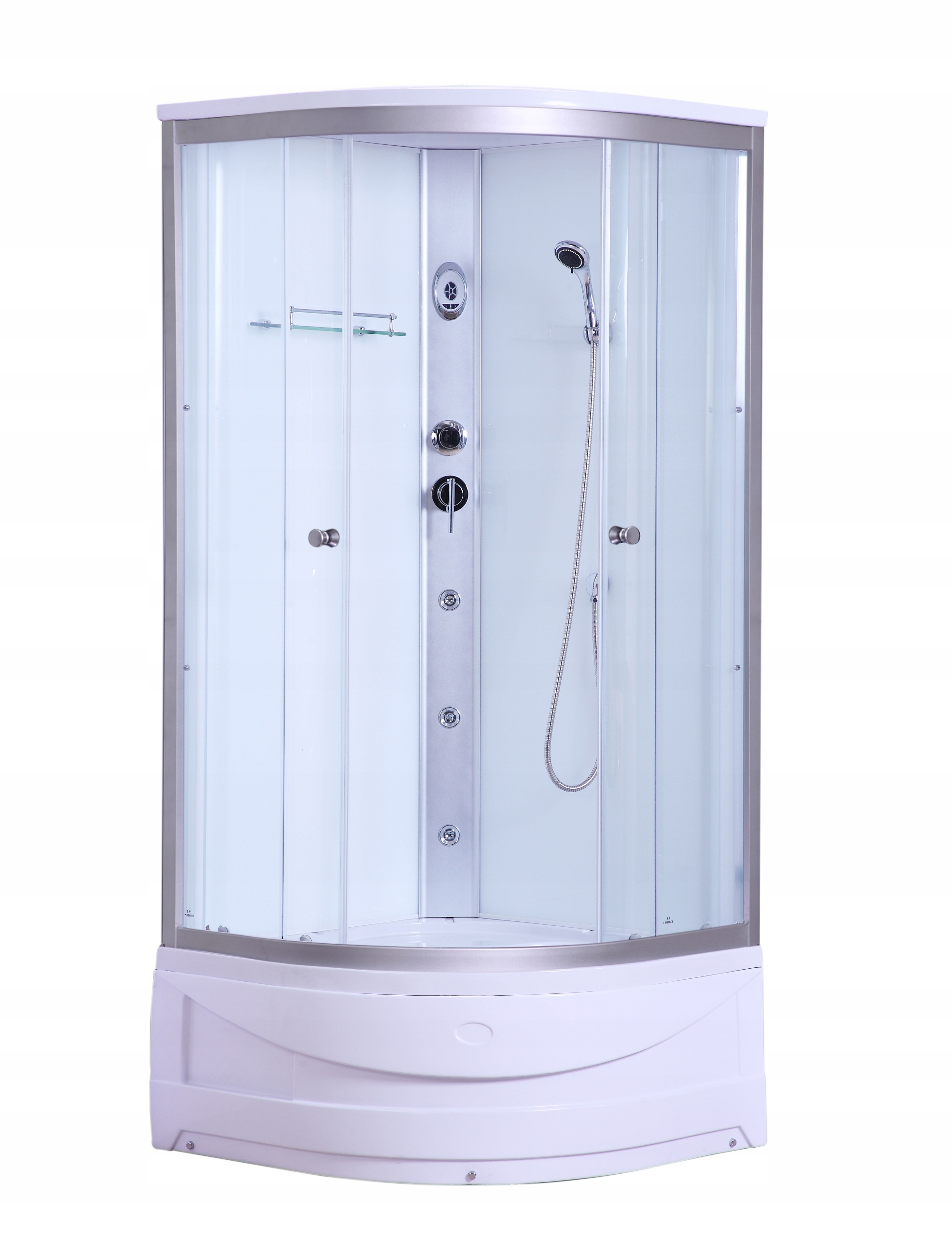 Kabina Prysznicowa Z Hydromasażem 90X90 Delux White
